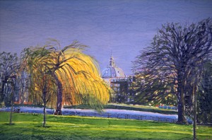 St. Paul's view of Green Park